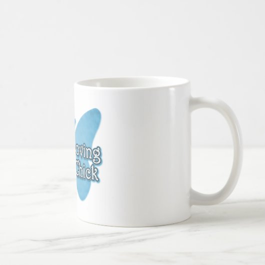 Mug Peace Love Hippie Chick (Droite)