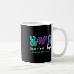 Mug Peace Love Hope - Prévention du suicide