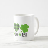 Mug Peace Love Irish-60682 (Devant droit)