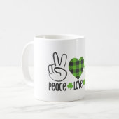Mug Peace Love Irish-60682 (Devant gauche)
