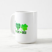 Mug Peace Love Irish-60682 (Devant gauche)