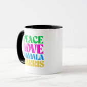 Mug Peace Love Kamala Harris (Devant gauche)
