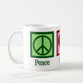 Mug Peace Love Mail (Gauche)