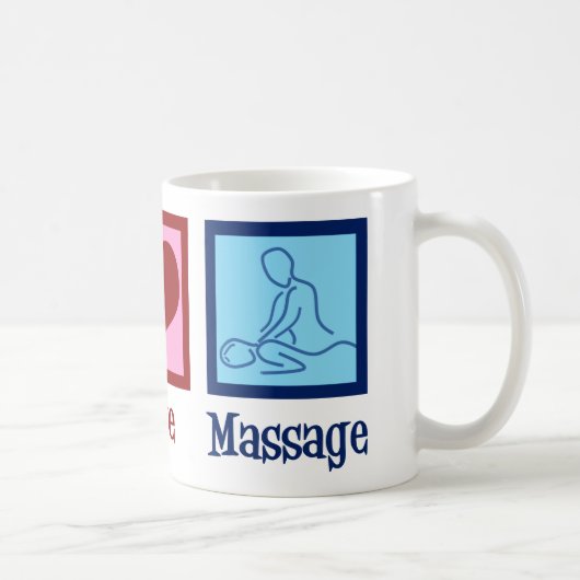 Mug Peace Love Massage Therapy (Droite)