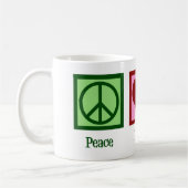 Mug Peace Love Midwifery mignonne sage-femme (Gauche)