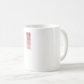 Mug peace love mind create soul heart (Devant droit)