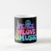 Mug Peace Love Music Gypsy Hippy (Centre)