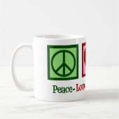 Mug Peace Love Music Therapist (Gauche)
