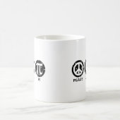 Mug Peace love pi (Centre)