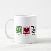 Mug Peace Love Pirates (Gauche)