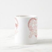 Mug Peace Love Pottery (Centre)