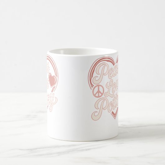 Mug Peace Love Pottery (Centre)
