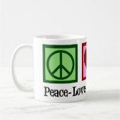 Mug Peace Love Rheumatology (Gauche)