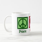 Mug Peace Love Surfing (Gauche)