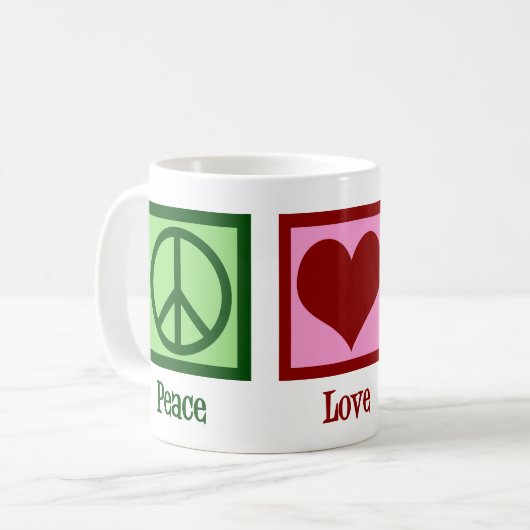 Mug Peace Love Tap Dance (Devant gauche)