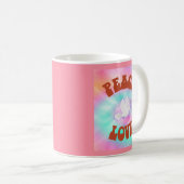 Mug Peace Love Tie Dye (Devant droit)