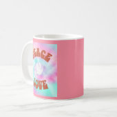 Mug Peace Love Tie Dye (Devant gauche)