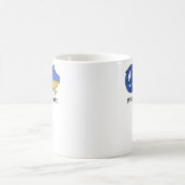 Mug Peace, Love, Ukraine Ukrainian Flag I Stand With U (Centre)