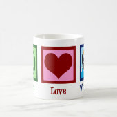 Mug Peace Love Water Polo (Centre)