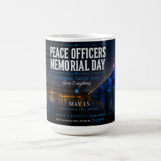 Mug Peace Officers Memorial Day London Bridge