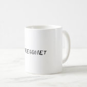 MUG Peace&Quiet DESIGN STYLE (Devant droit)