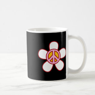Mug Peace Sign Love 60s les années 70 Super Hippie Cos