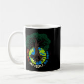 Mug Peace Tree Love - Protection De l'environnement Ea (Gauche)