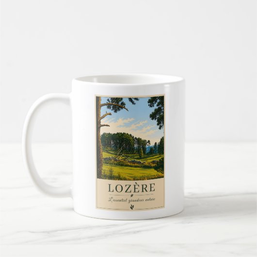 Mug Peaceful Forest Meadow (Gauche)