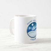 Mug Peaceful Frosted Landscape Custom (Devant gauche)