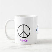 Mug peacesign, j0442151, j0427655, PAIX, AMOUR, CAT… (Gauche)