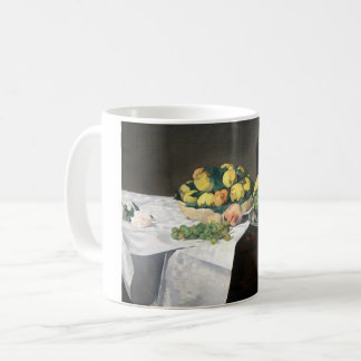 Mug Peaches au citron de la vie morte par Manet Impres