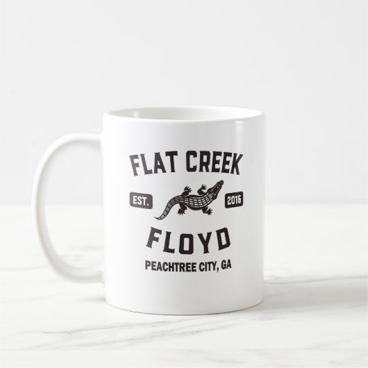 Mug Peachtree City Georgia Alligator Flat Creek Floyd (Gauche)