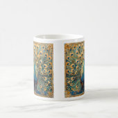 Mug Peacock Art Nouveau (Centre)