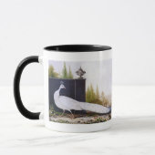 Mug Peacock blanc (Gauche)