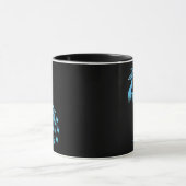 Mug Peacock bleu (Centre)