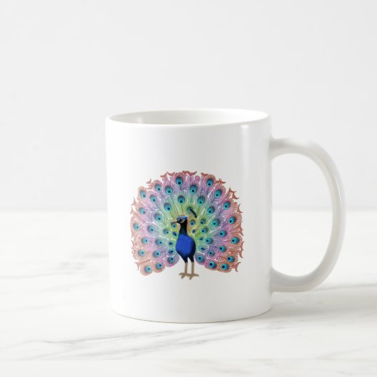 Mug Peacock coloré (Droite)