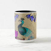 Mug Peacock En Or (Centre)