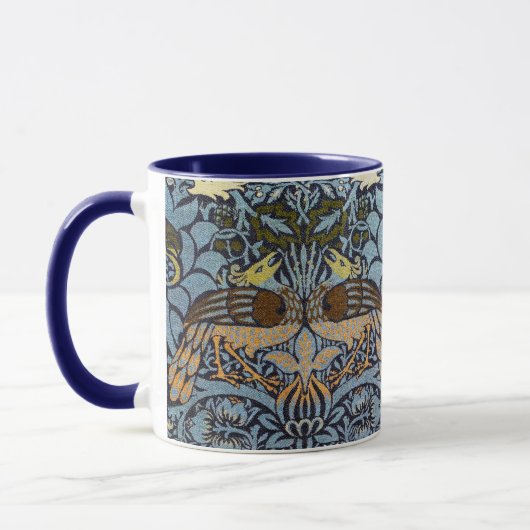 Mug Peacock et Dragon, William Morris (Gauche)