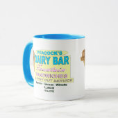 Mug Peacock Ice Cream Company of Illinois (Devant gauche)