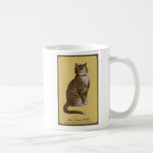 Mug Peake, chat tigré de chat du vieil homme de