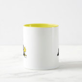 Mug PEANUTS | Bois | Monogramme A (Centre)