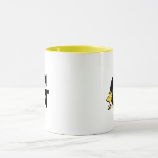 Mug PEANUTS | Bois | Monogramme G (Centre)