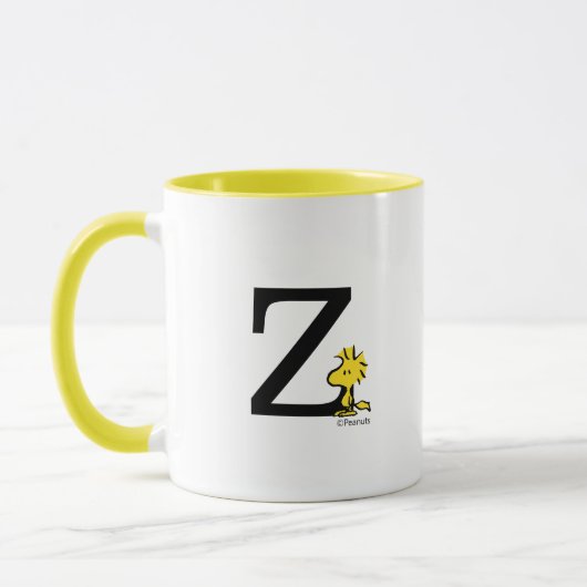 Mug PEANUTS | Bois | Monogramme Z (Gauche)
