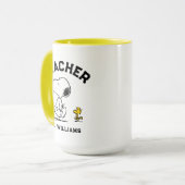 Mug Peanuts Est. 1950 | Snoopy & Woodstock Teacher (Devant gauche)