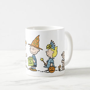Mug Peanuts Halloween Trick or Treaters