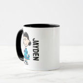 Mug PEANUTS | Lucy | Ajouter Votre Nom (Devant gauche)