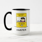 Mug Peanuts | Lucy & le docteur est là (Gauche)