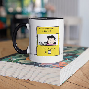 Mug Peanuts Lucy & the Doctor Is In
