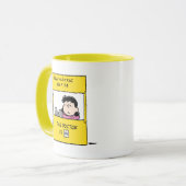 Mug Peanuts | Lucy & the Doctor Is In (Devant gauche)