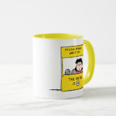 Mug Peanuts | Lucy & the Doctor Is In (Devant droit)